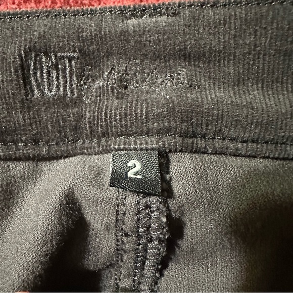 Kut from the Kloth Diana Skinny black corduroy pants size 2 - Picture 5 of 5